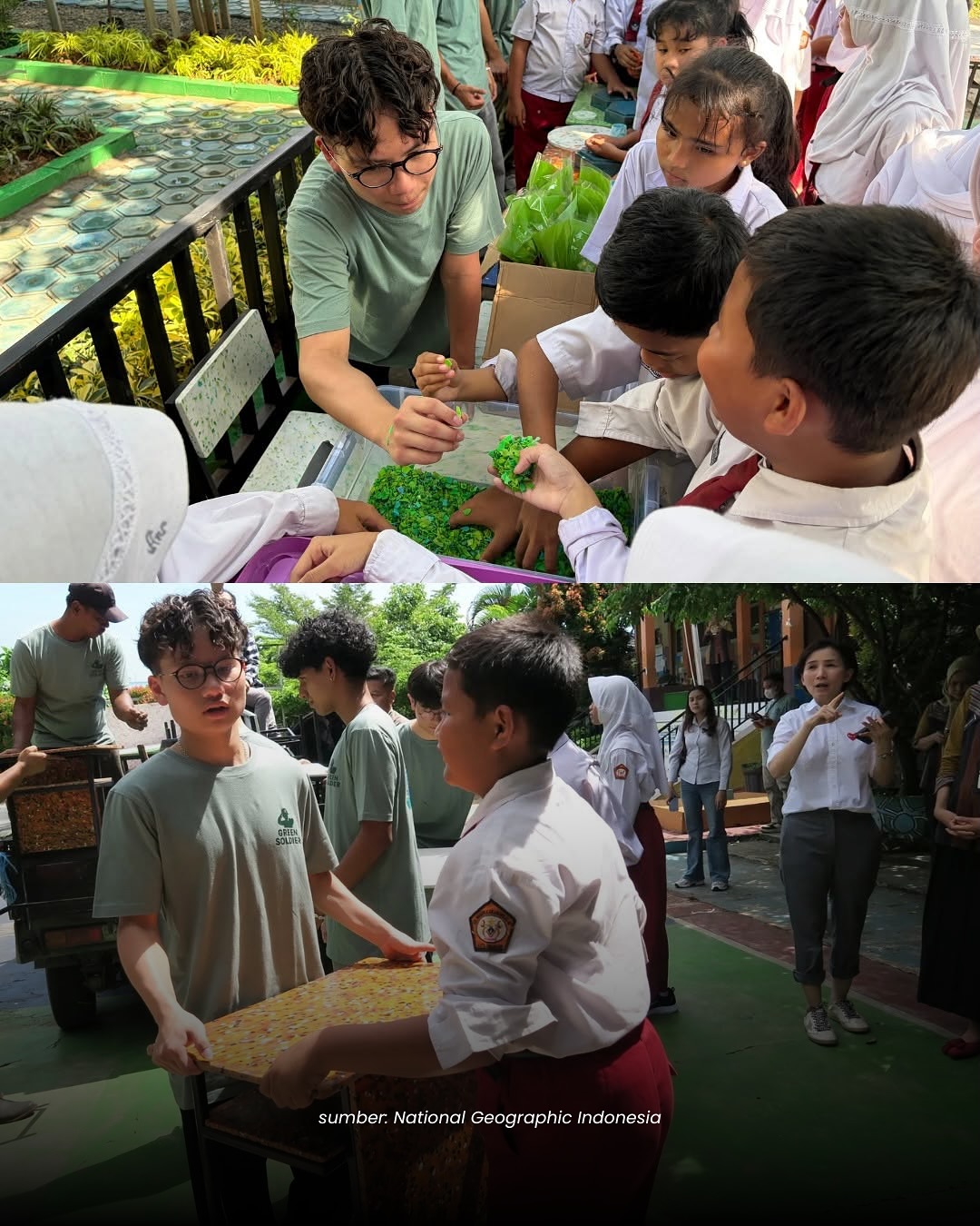 Dari Gunungan Sampah ke Ruang Kelas Hijau: Kisah Inspiratif Green Soldier