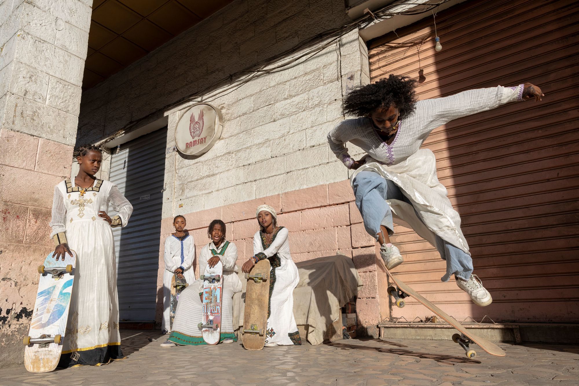 Meluncur Kencang, Hancurkan Stereotip: Kisah Ethiopian Girl Skaters
