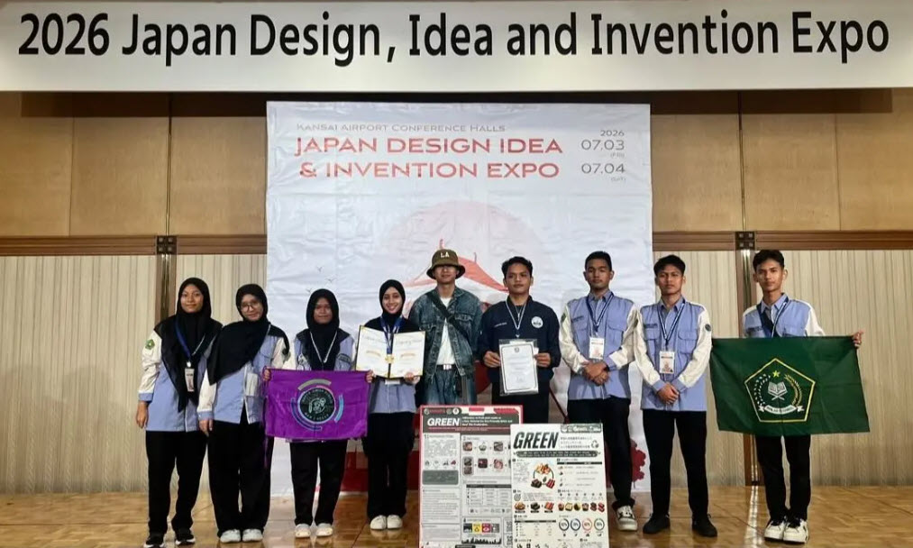 Limbah Makan Bergizi Gratis Berubah Jadi Keajaiban: Siswa MAN 1 Medan Raih Emas di Jepang dengan Inovasi GREEN