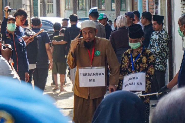 Rekonstruksi Kasus Santri Terbakar di Ponpes Lombok Digelar Ketat, Dua Tersangka Dihadapkan Ancaman 5 Tahun